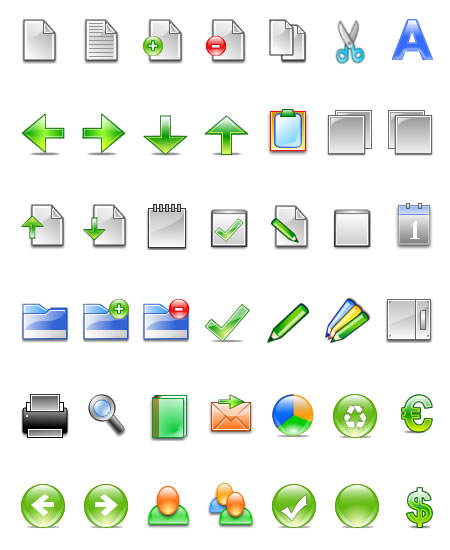 Simple Office Free Icons by Iconshots.com