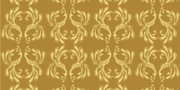 Golden Bird Pattern