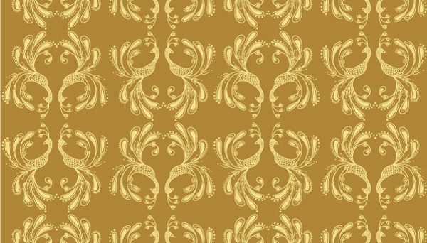 Golden Bird Pattern