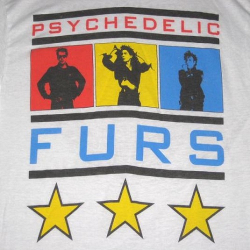Psychedelic Furs - 10 Vintage Rock T-Shirt Designs