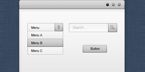 Black-and-White-GUI-Kit