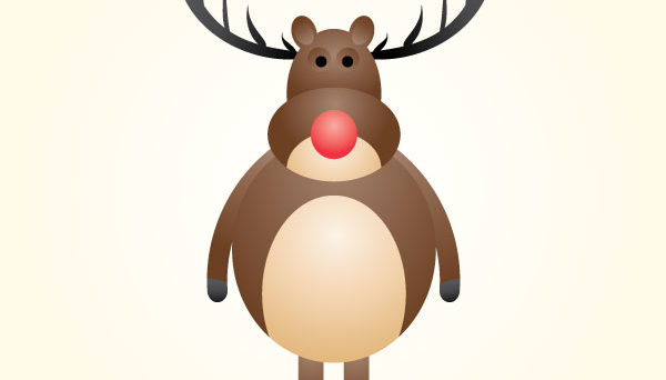 Creating a Cute Vector Reindeer Character in Illustrator