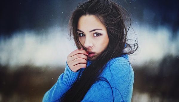 9 Beautiful Winter Portrait Images