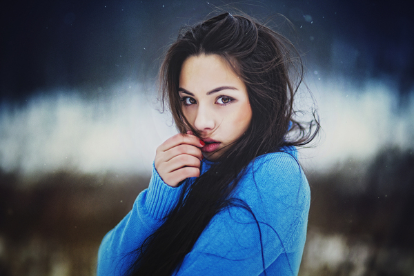 9 Beautiful Winter Portrait Images by Dmitry Noskov - Life and Tech ...