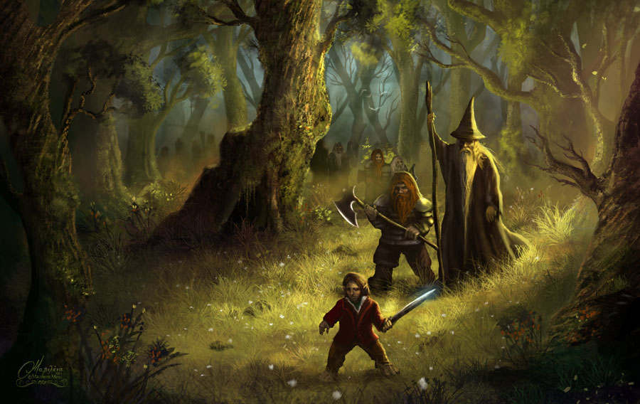 Fantastic Hobbit Movie Featured Artworks