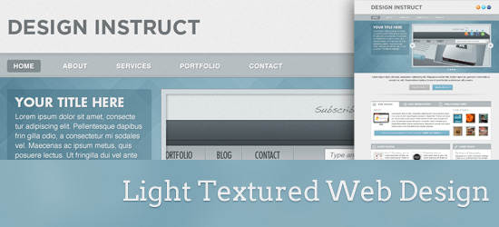 light_textured_webdesign