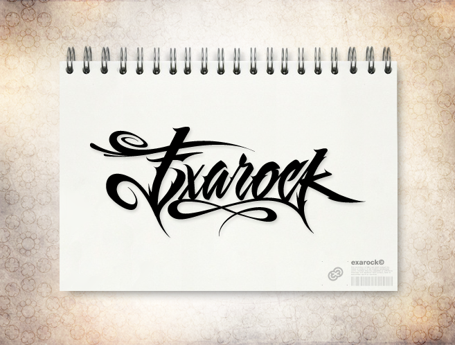 exarock_logo_calligraphy_by_exageth