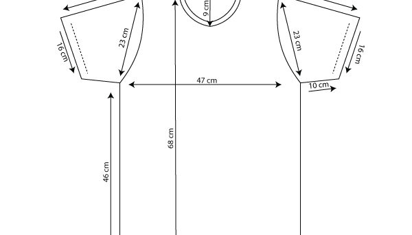 T-Shirt Form for Screen Printer and Sewing Factories