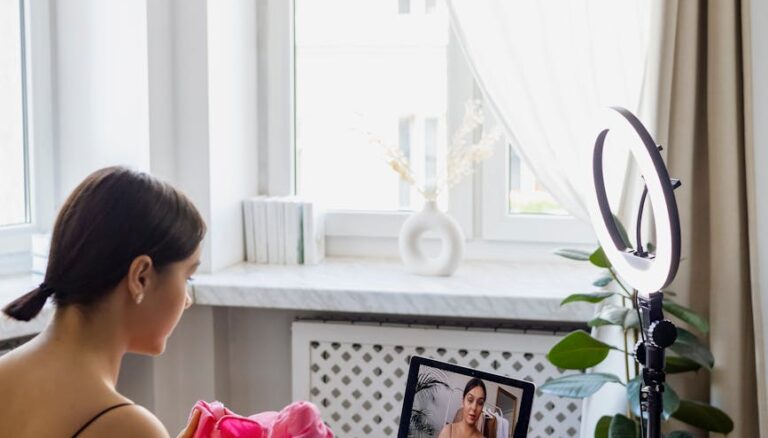 fashion person camera laptop