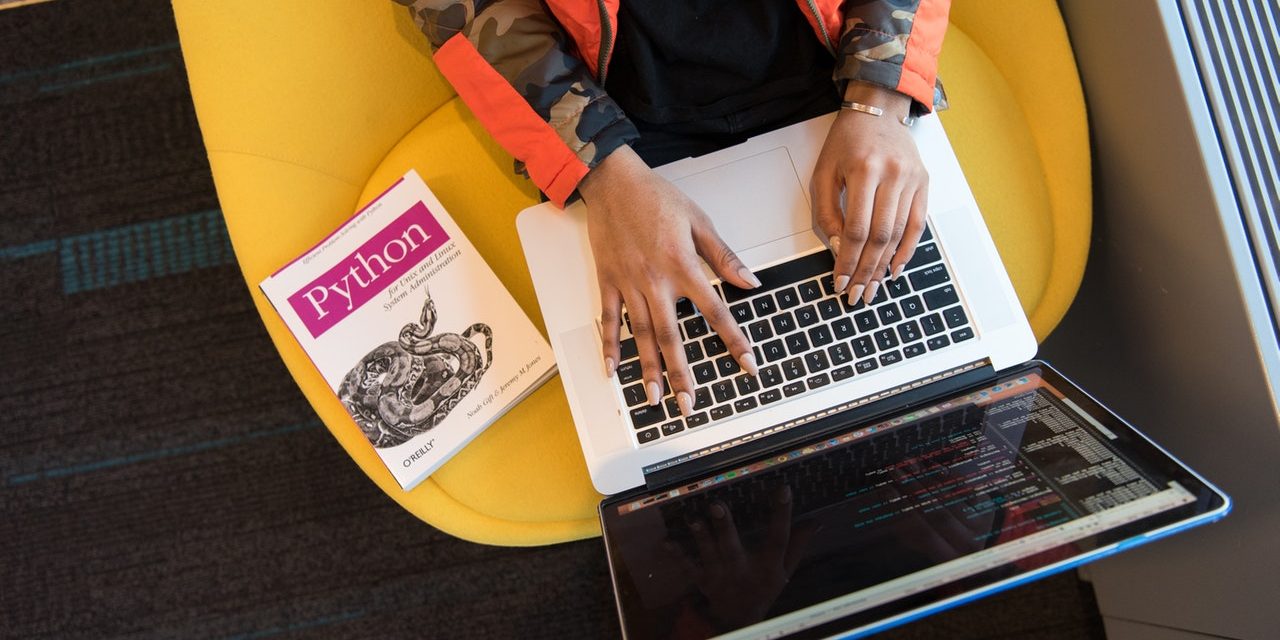 Adult Girl is Coding, Programming Language