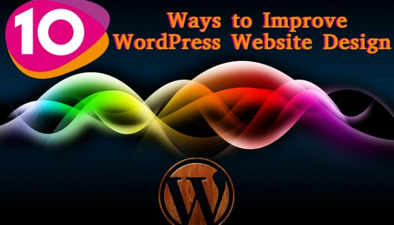 ways to improve wordpress website design