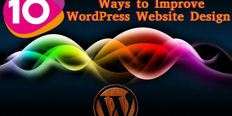ways to improve wordpress website design