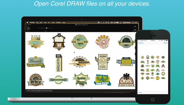 CorelDRAW File Viewer for macOS