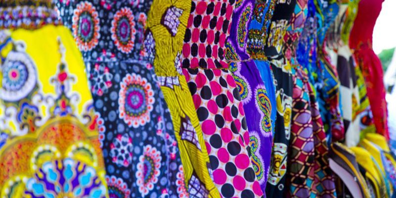 African prints pencil skirt Batik  Bogolan fabrics skirt
