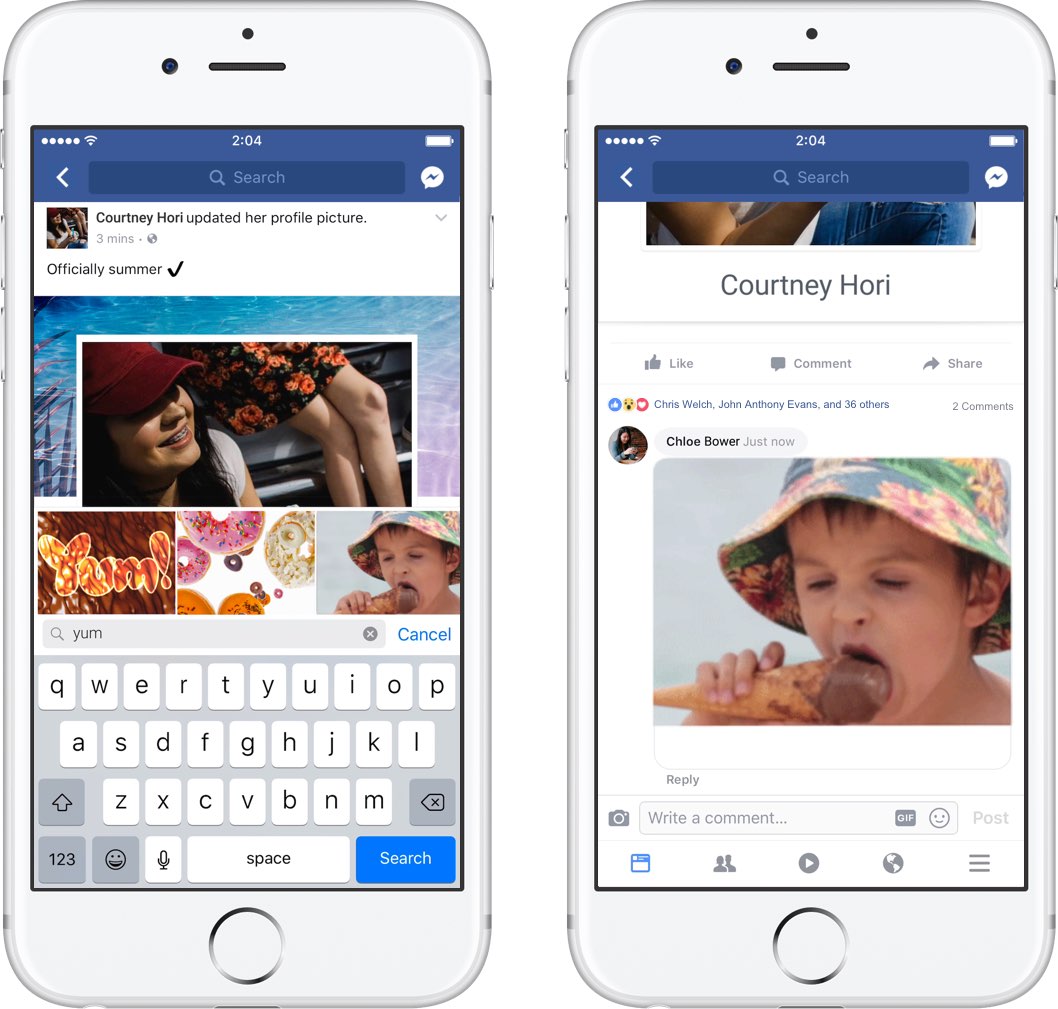 Image result for latest facebook app for ios