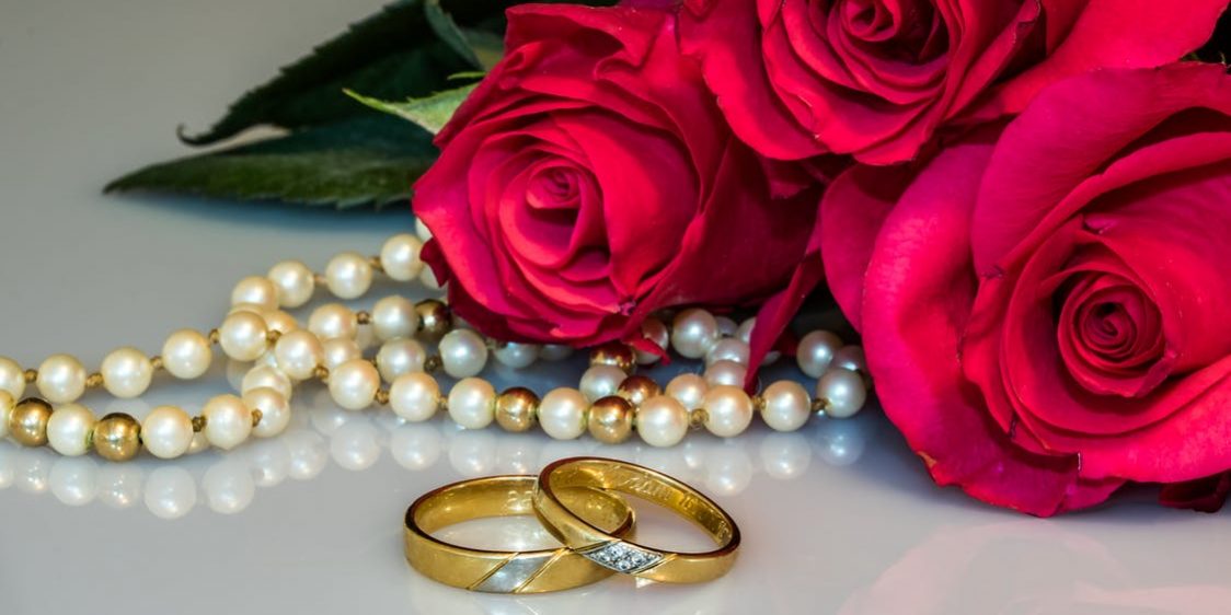 Two Gold-colored Rings