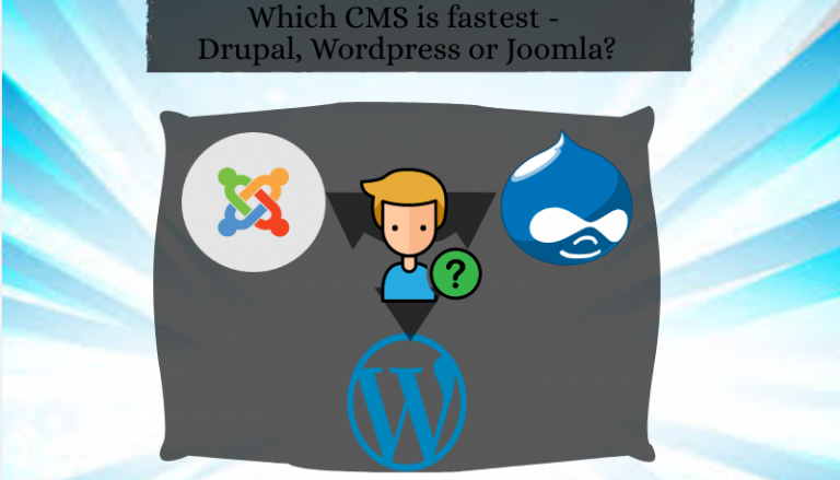 Which CMS is fastest - Drupal, Wordpress or Joomla