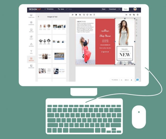 Online Social Media Post Designer