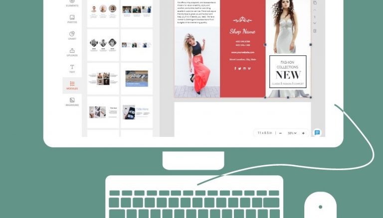 Online Social Media Post Designer