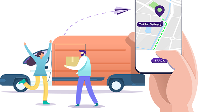 How does Courier or Parcel Package Tracking System works?