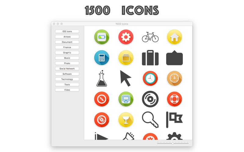 1500 icons