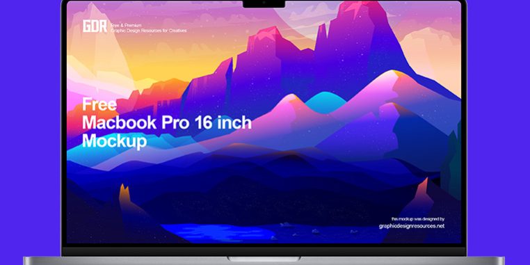MacBook Pro PSD, EPS, Ai format (2021) Mockup