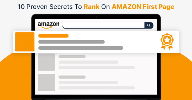 10 Secrets To Rank On First Page of Amazon