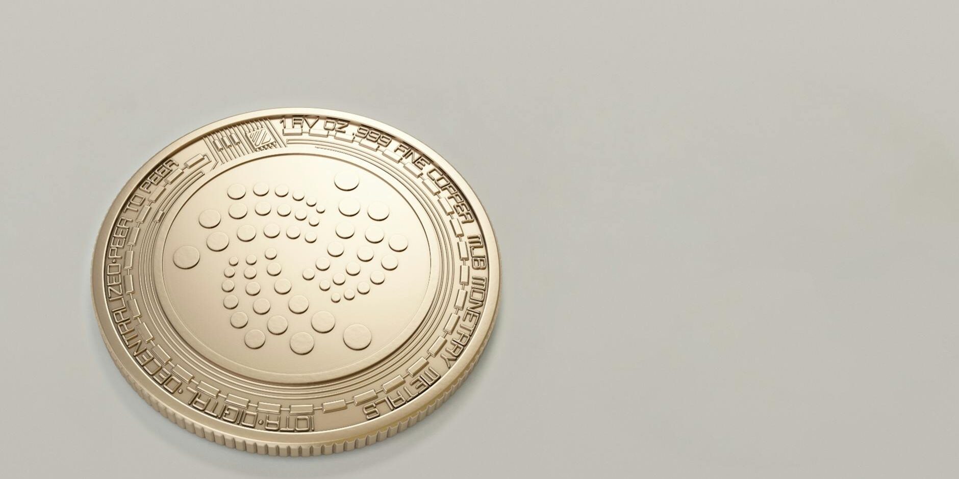 round gold colored coin