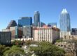 concrete buildings under blue sky