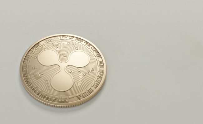 photo of round gold colored coin