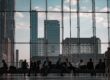modern corporate scene at new york s javits center