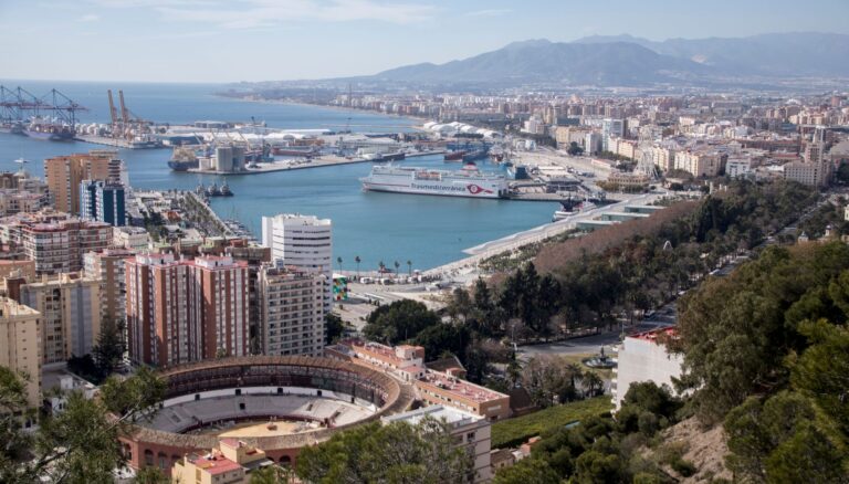 aerial view of a metropolitan area